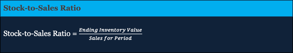 Stock-to-Sales Ratio